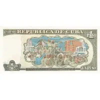 1 Peso Default Category Banknotes Americas Cuba