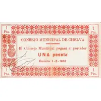 1 Peseta Chelva