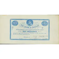 10 Shillings - Victoria Blue