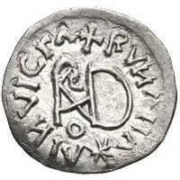 1/4 Siliqua In the name of Anastasius I and Theoderic, Sirmium, retrograde S with flat bust