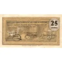 25 Céntimos Puig-Alt de Ter