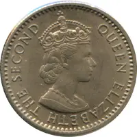 6 Pence - Elizabeth II 1st portrait