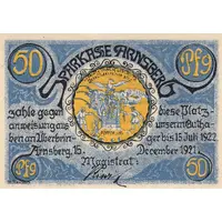 50 Pfennig Sparkasse