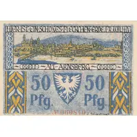 50 Pfennig Sparkasse