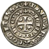 2 Sterlings - Margaret I of Constantinople