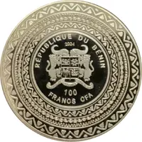 100 Francs CFA Leopard