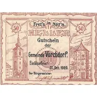 50 Heller Vorchdorf