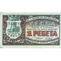 1 Peseta Yecla