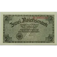 2 Reichsmark Reichskreditkassenschein