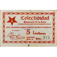 5 Céntimos Almonacid de la Cuba
