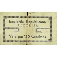 50 Céntimos Alcorisa