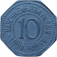 10 Pfennig - Lüdinghausen Maschinenfabrik Pilgrim