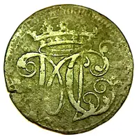 6 Pfennige - Moritz Casimir