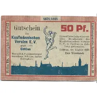 50 Pfennig Kaufmännischer Verein