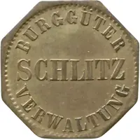 5 Pfennig - Schlitz Burggüter Verwaltung