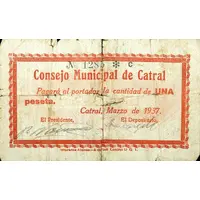 1 Peseta Catral