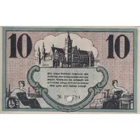 10 Mark Finanzvereinigung Chemnitzer Industrieller