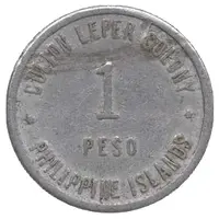 1 Peso Culion Island Leper Colony
