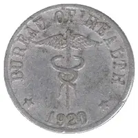 1 Peso Culion Island Leper Colony