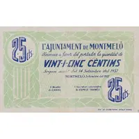 25 Céntimos Montmeló