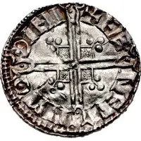 1 Penny In the name of Aethelred, Helmet type
