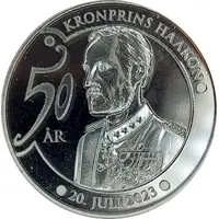 Årsmedaljen 2023 Kronprins Haakon 50 år