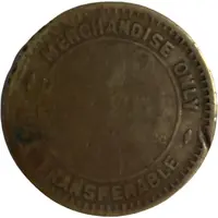 10 Cents - Bessemer Coal, Iron and Land Co. Belle Ellen, Alabama