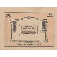 20 Heller Kronstorf