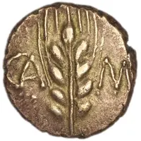 Gold 1/4 Stater - Cunobelinus Wild / Wild A Angled Leg