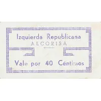 40 Céntimos Alcorisa