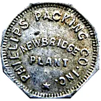 5 Cents - Phillips Packing Co. Newbridge, Maryland