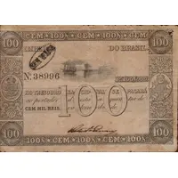 100 Mil Réis Thesouro Nacional, 3rd print