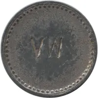 Beer Token - V W Valentin Wagner, Darmstadt