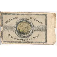 500 000 Mark Rheinische Stahlwerke