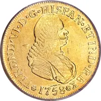 4 Escudos - Fernando VI