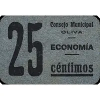 25 Céntimos Oliva