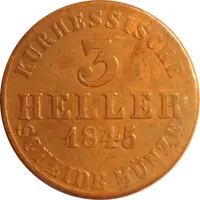 3 Heller - William II and Frederick William