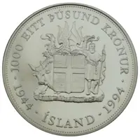 1000 Krónur Kristján Eldjárn