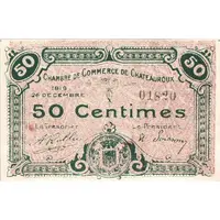 50 centimes - Chambre de Commerce de Châteauroux [36]