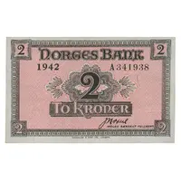 2 Kroner - Haakon VII Government in exile, exchangenotes