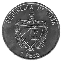 1 Peso Friedrich Engels Default Category Coins Americas Cuba
