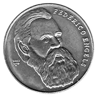 1 Peso Friedrich Engels Default Category Coins Americas Cuba