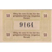 50 Pfennigs Spar- und Darlehnskassenverein