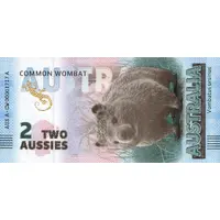2 Aussies - Common Wombat