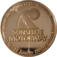 Medal - Sunshine Motorway Inauguration Medal