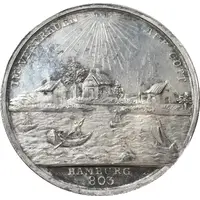 Medal - 1000 year celebration of the city of Hamburg