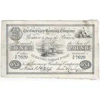 1 Pound Guernsey Banking Company
