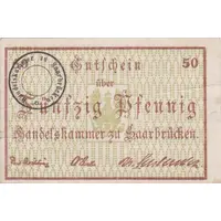 50 Pfennigs Handelskammer