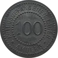 100 Pfennig - Amberg Kriegsgefangenenlager