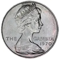 8 Shillings - Elizabeth II 2nd portrait